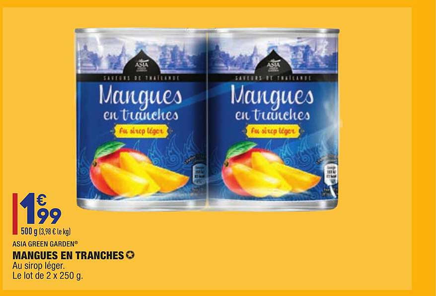 mangues en tranches asia green garden