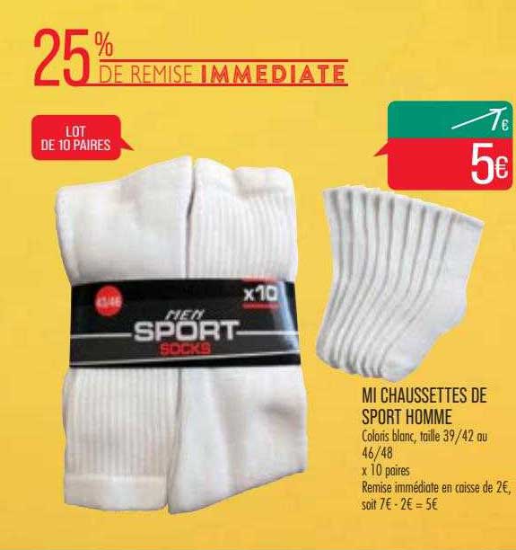 Mi Chaussettes De Sport Homme