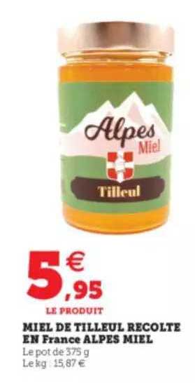 Miel De Tilleul Recolte En France Alpes Miel