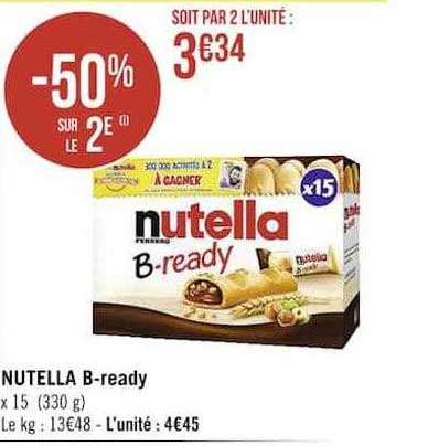 nutella b-ready