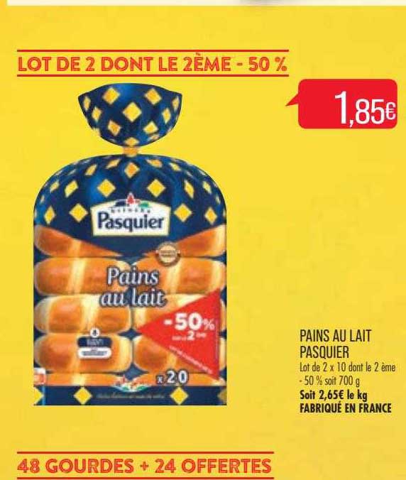 Pains Au Lait Pasquier