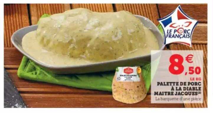 palette de porc à la diable maître jacques