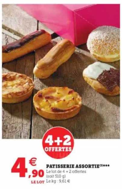 pâtisserie assortie