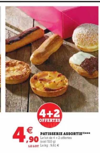 pâtisserie assortie