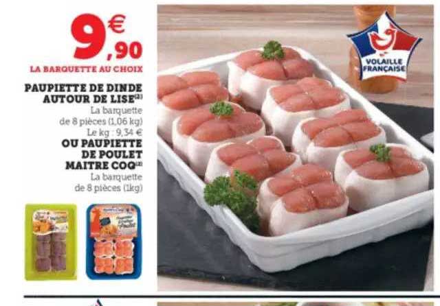 Paupiette De Dinde Autour De Lise Ou Paupiette De Poulet Maître Coq