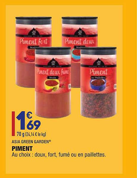 piment asia green garden