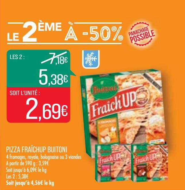 pizza fraîchup buitoni