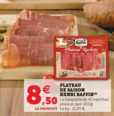 plateau de saison henri raffin