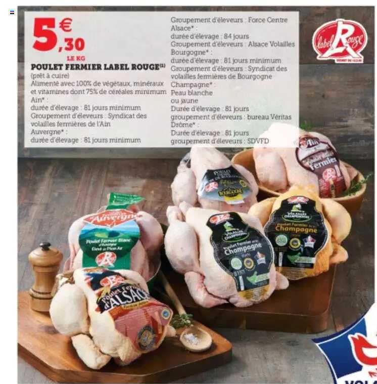 Poulet Fermier Label Rouge