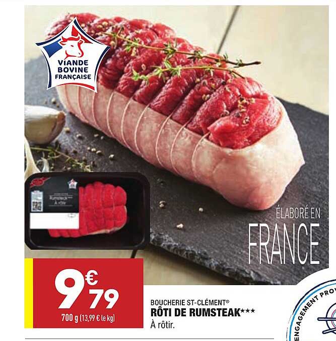 Rôti De Rumsteak Boucherie St-clément