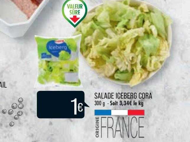 Salade Iceberg Cora