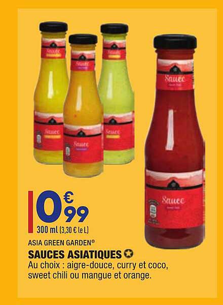 sauces asiatiques asia green garden