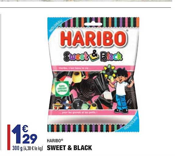 Sweet & Black Haribo