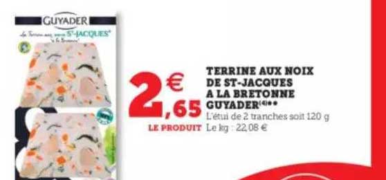 terrine aux noix de st-jacques à la bretonne guyader