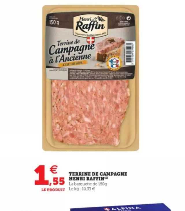 terrine de campagne henri raffin