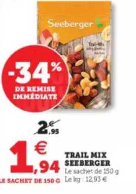 trail mix seeberger