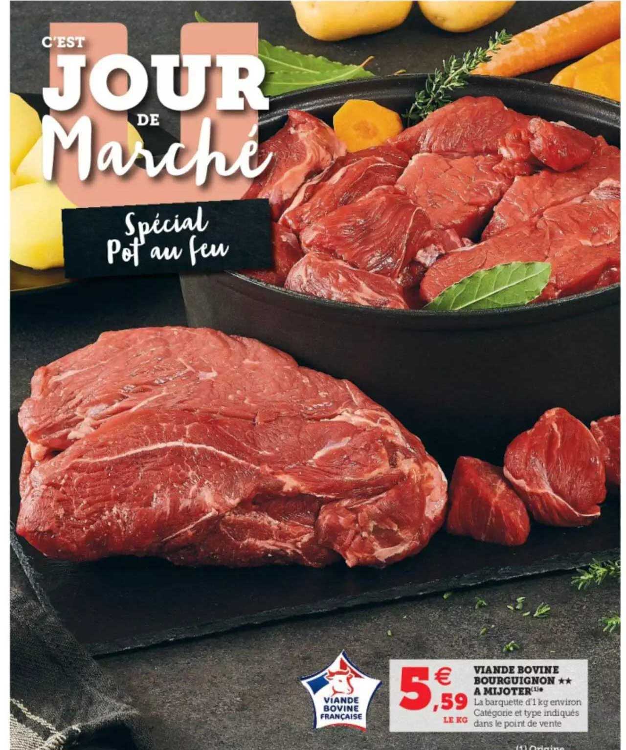 viande bovine bourguignons à mijoter