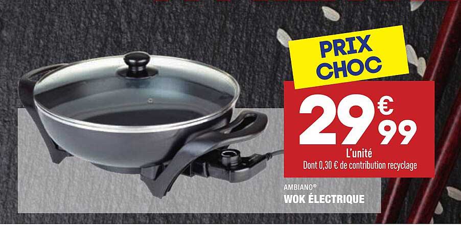 Wok électrique Ambiano