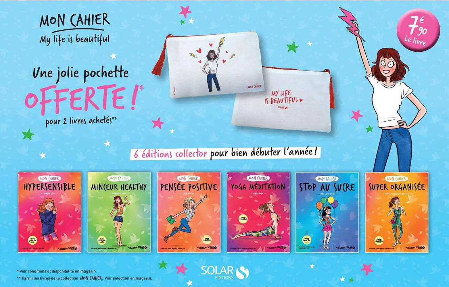 une jolie pochette offerte !