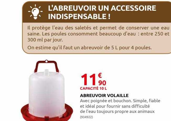 Abreuvoir Volaille