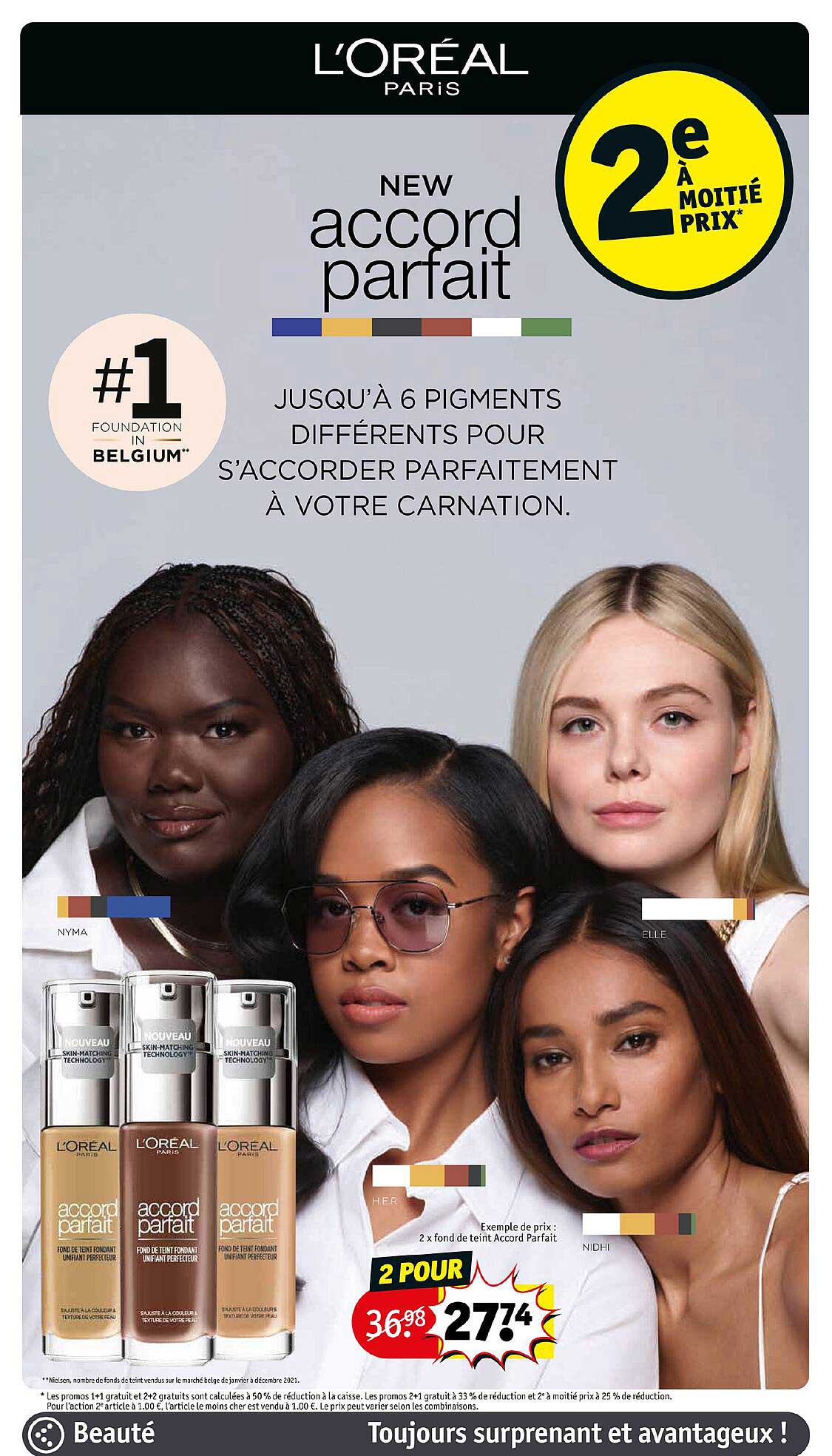 accord parfait l'oréal paris