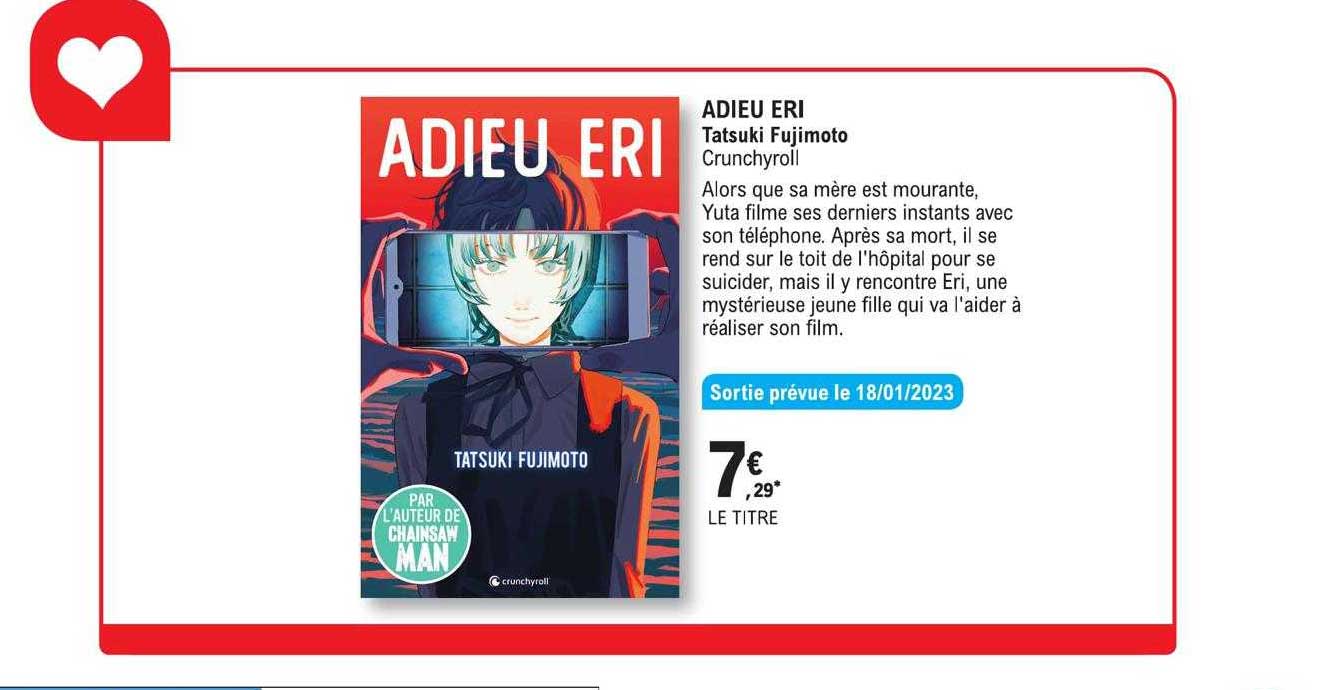 adieu eri - tatsuki fujimoto