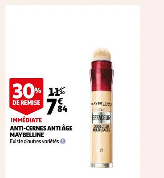 anti-cernes anti âge maybelline