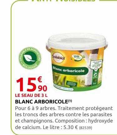Blanc Arboricole Solabio