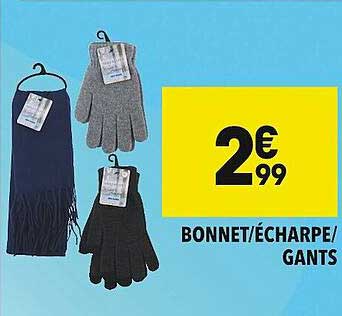 Bonnet-écharpe-gants