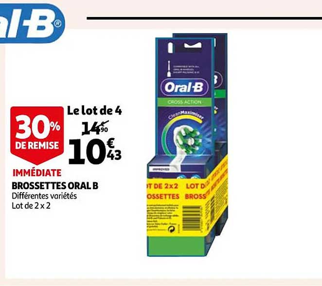 brossettes oral b