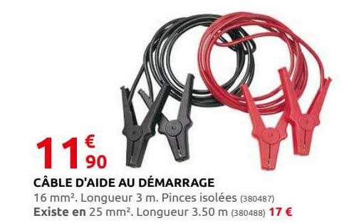 câble d'aide au démarrage