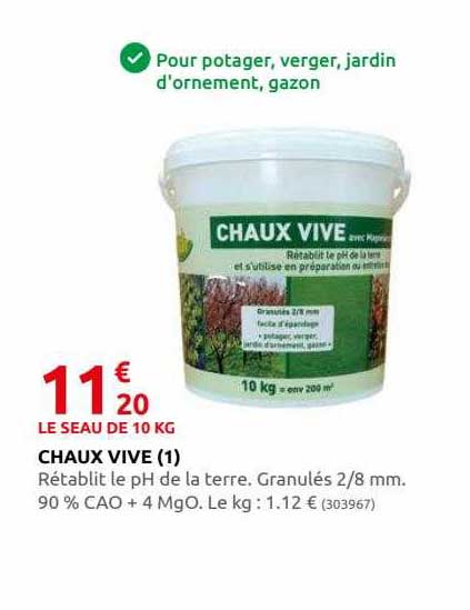 chaux vive