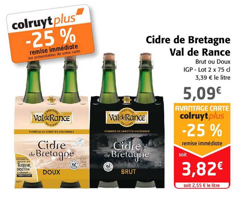 cidre de bretagne val de rance