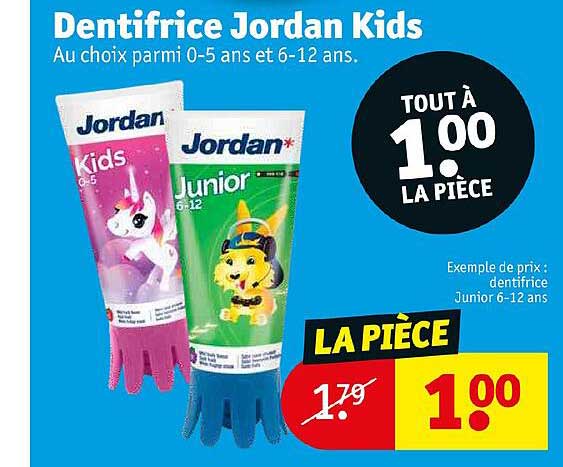 Dentifrice Jordan Kids