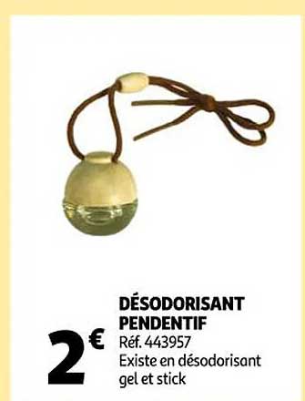 désodorisant pendentif