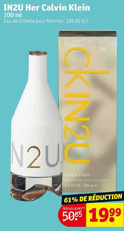 Eau De Toilette Pour Femme In2u Her Calvin Klein