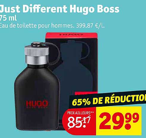 Eau De Toilette Pour Hommes Just Différent Hugo Boss