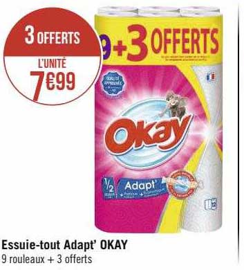 Essuie-tout Adapt' Okay