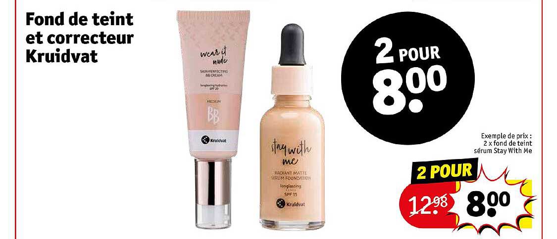 Fond De Teint Et Correcteur Kruidvat