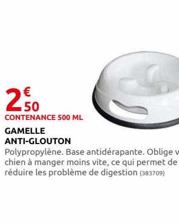 gamelle anti-glouton