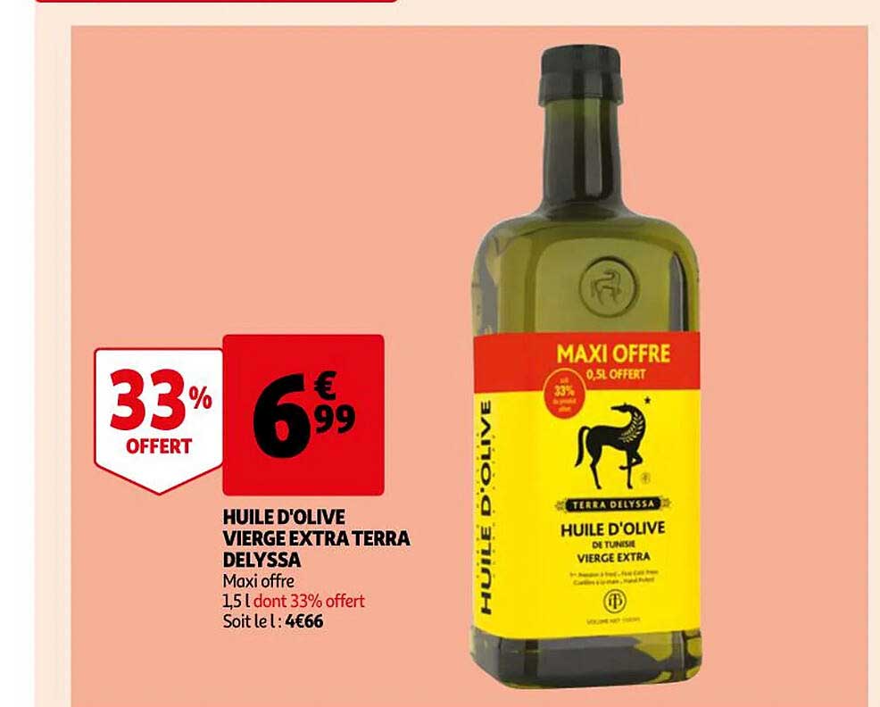 Huile D'olive Vierge Extra Terra Delyssa