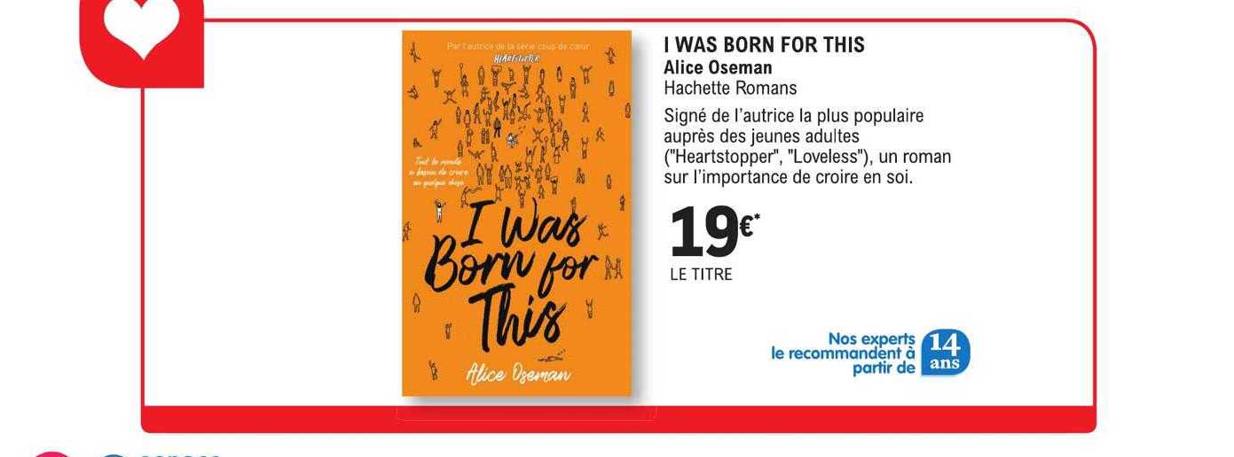 i was born for this - alice oseman