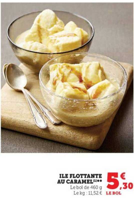 ile flottante au caramel