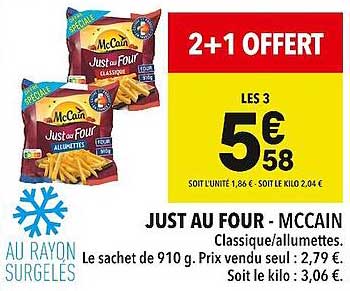 just au four - macCain