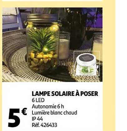 Lampe Solaire à Poser