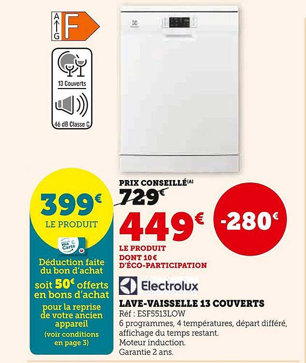 lave-vaisselle 13 couverts