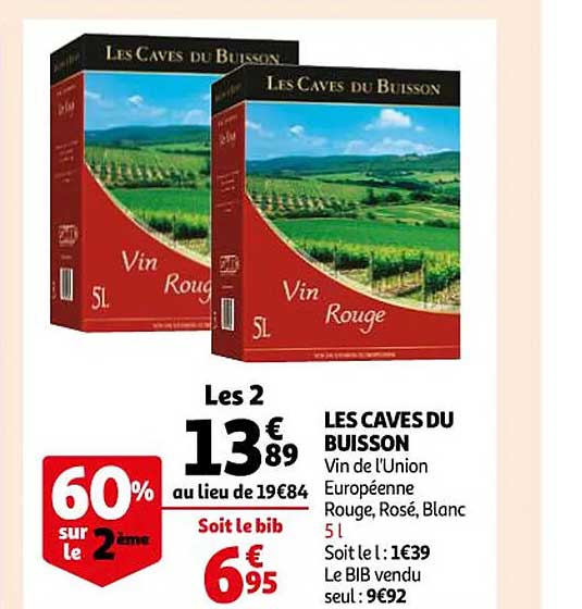 les caves du buisson vin de l'union européenne