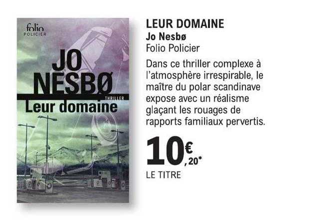leur domaine - jo nesbø