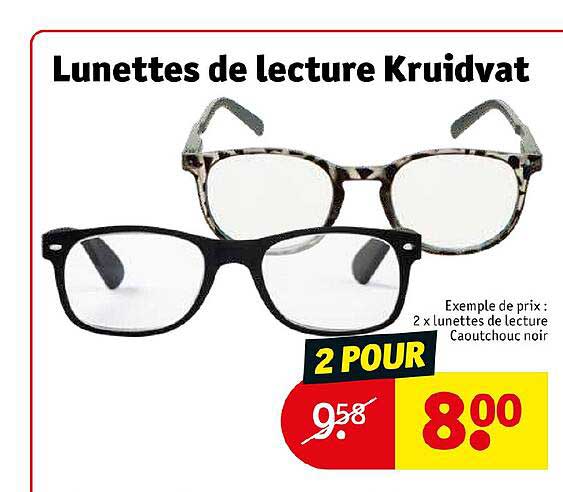 Lunettes De Lecture Kruidvat