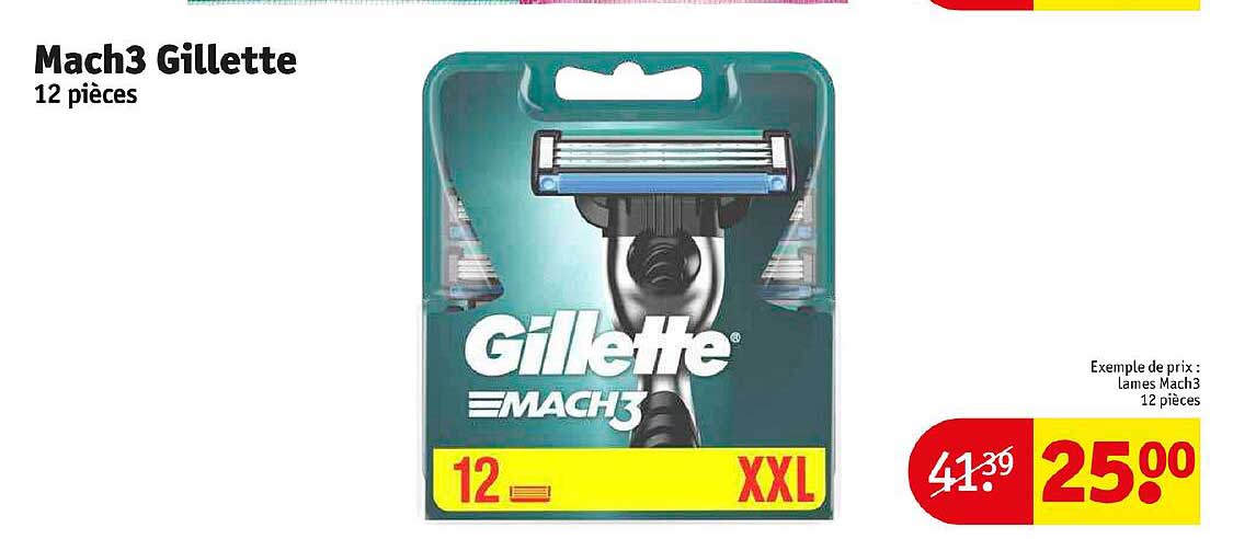 mach3 gillette